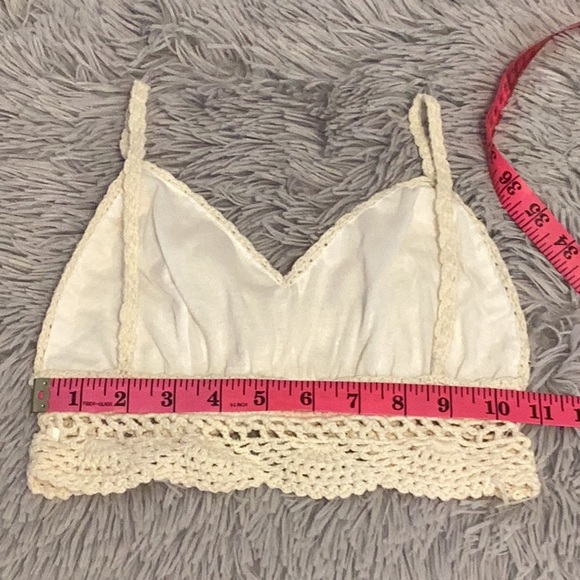 Hint of Mint knit bra top size xs - Picture 5 of 7